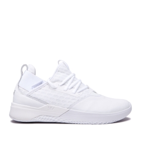 Supra Mens TITANIUM Low Top Shoes White/white | US-34421